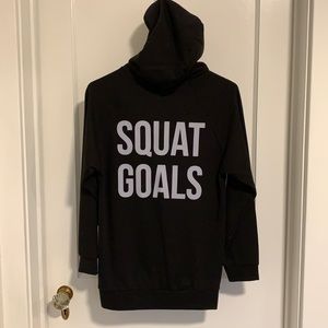 SOLD SQUAT GOALS BOOTY SWEATSHIRT